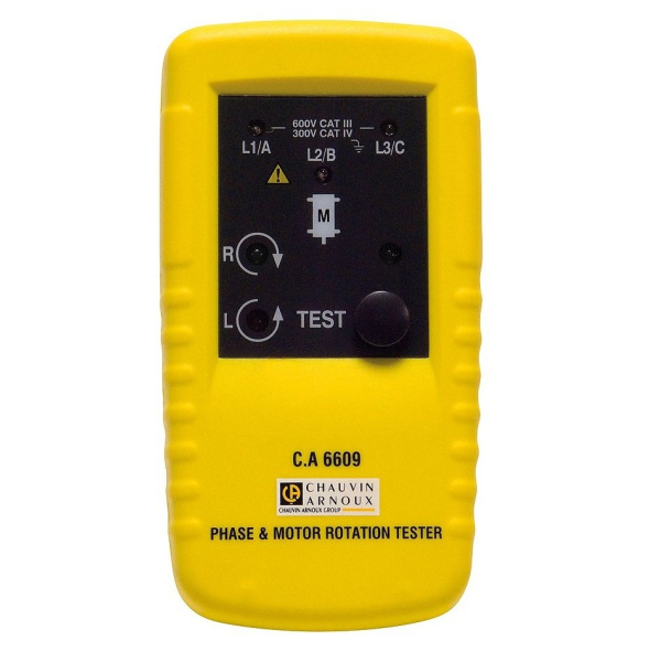 Индикатор фазовой ротации Chauvin Arnoux CA6609 купить по низкой цене | МАКСПРОФИТ