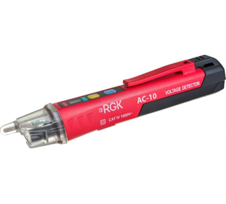 Индикатор напряжения RGK AC-10 купить по низкой цене | МАКСПРОФИТ