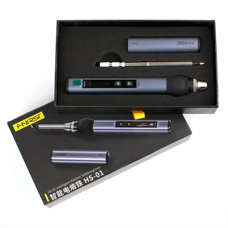 Паяльник FNIRSI HS-01-blue купить по низкой цене | МАКСПРОФИТ