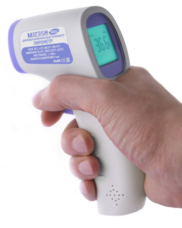 Термометр бесконтактный  МЕГЕОН 16052 купить по низкой цене | МАКСПРОФИТ